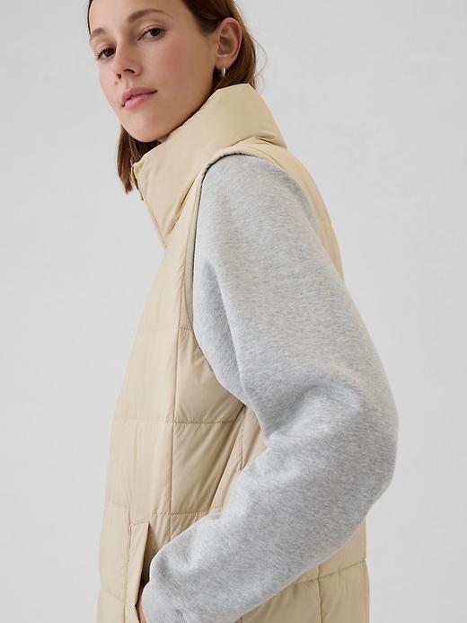 Recycled Lightweight Quilted Puff Vest Product Image