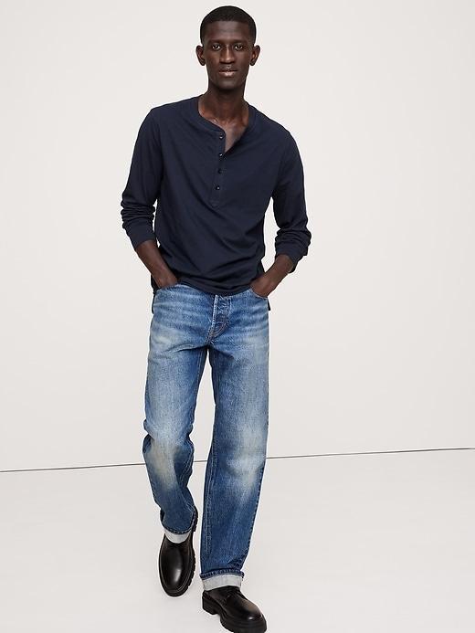 Soft Wash Henley T-Shirt Product Image