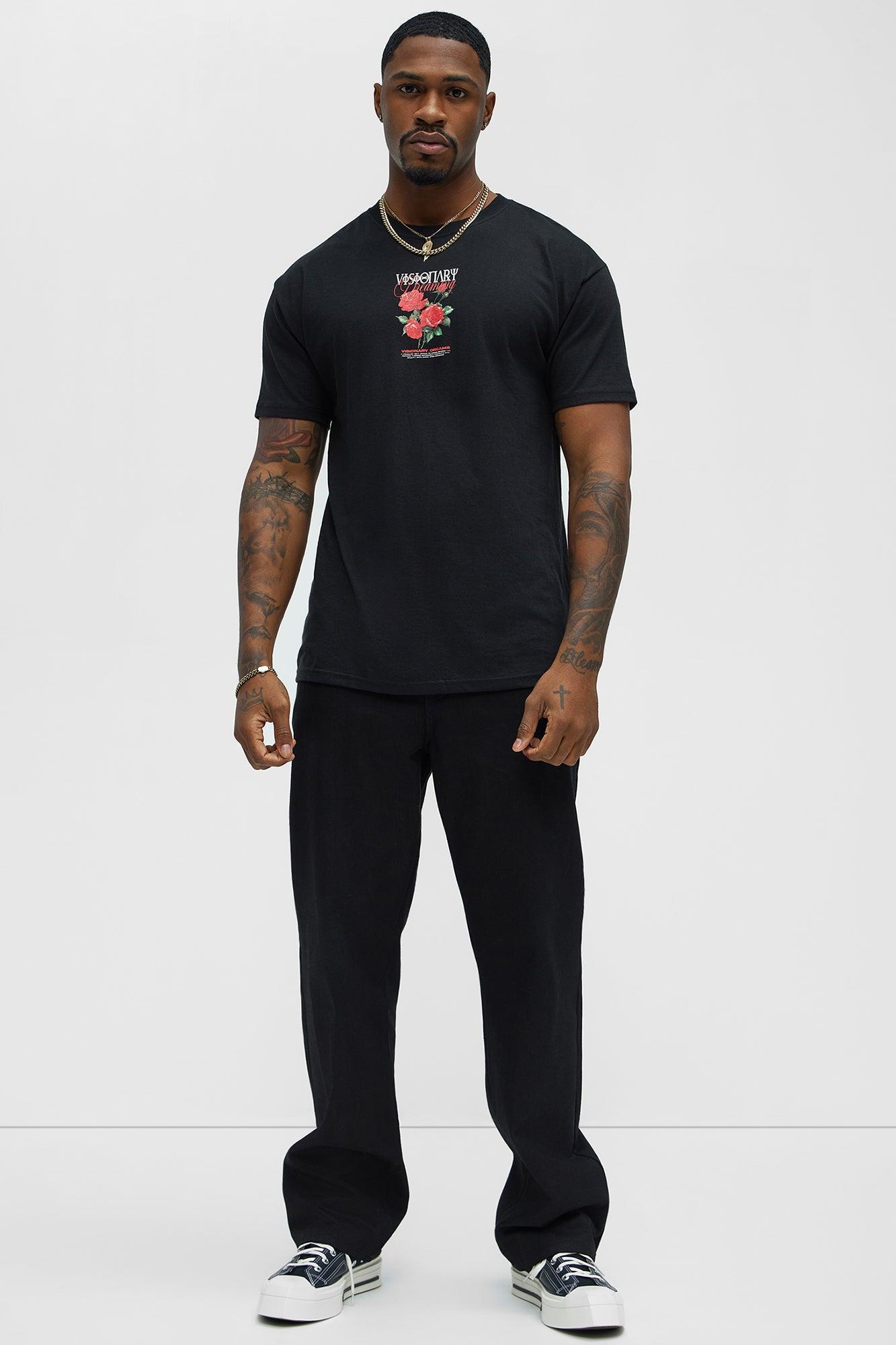 Visionary Dreaming Short Sleeve Tee - Black Product Image