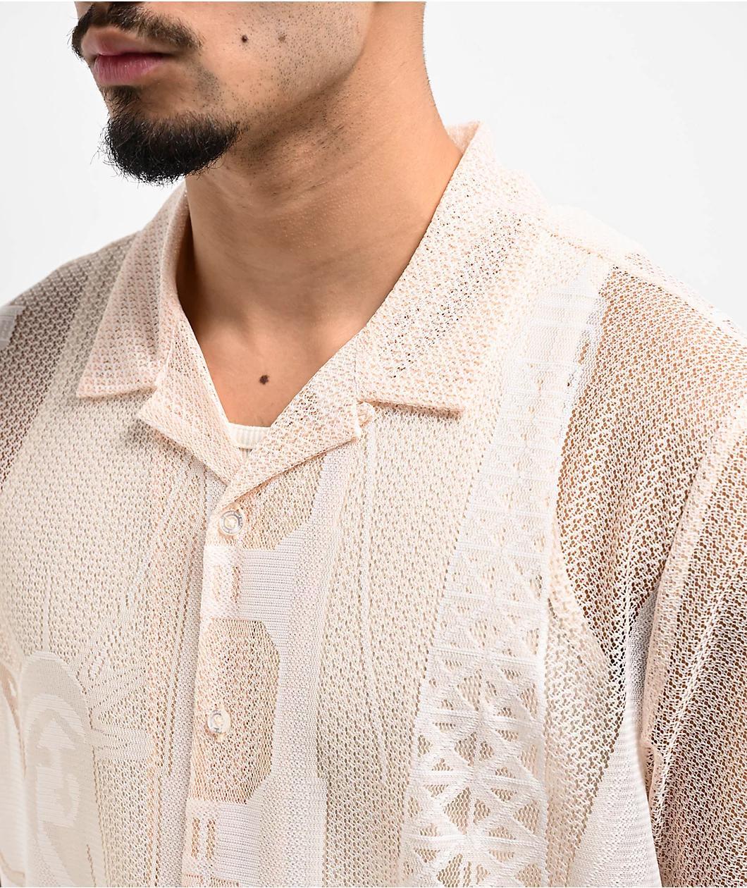 HUF World Tour Lace Short Sleeve Button Up Shirt Product Image
