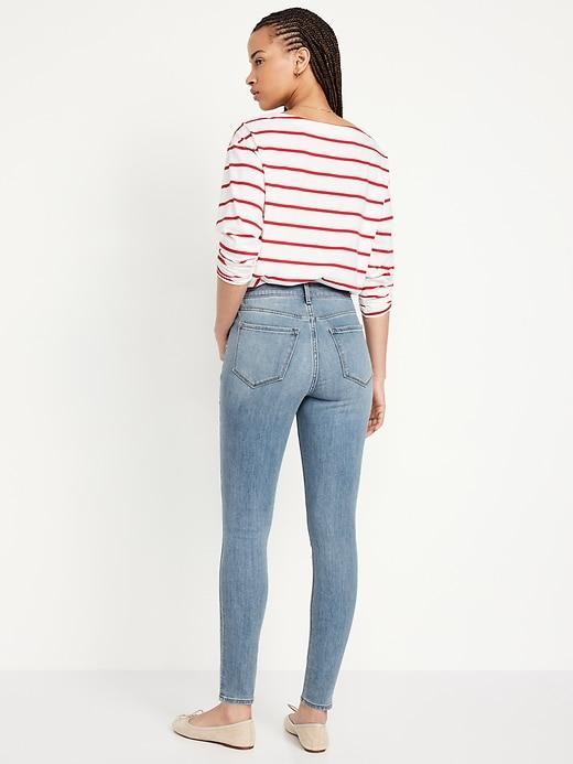 High-Waisted Wow Super-Skinny Jeans Product Image