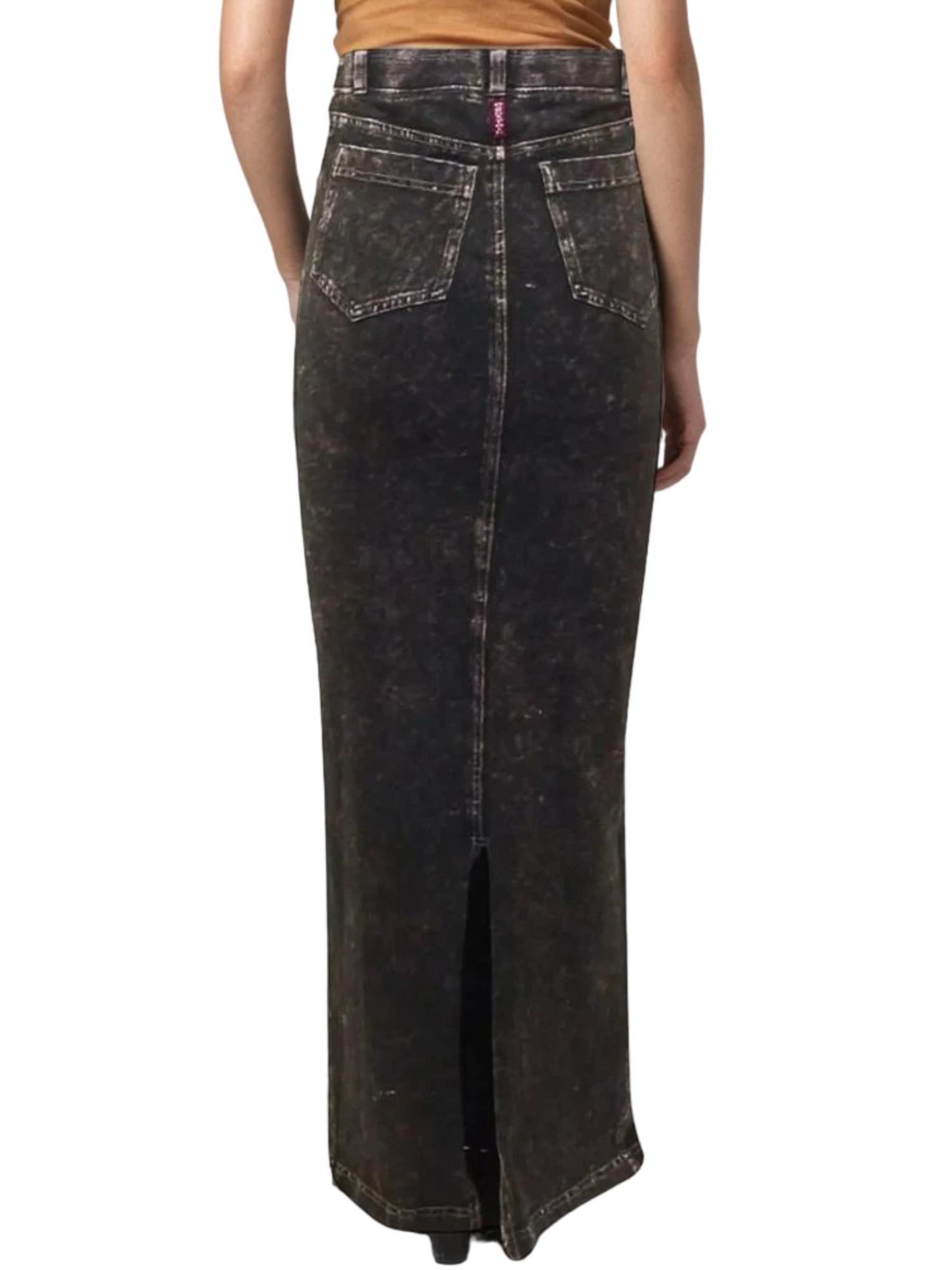Hard Tail Long Pocket Slit Skirt WJ-111 Product Image