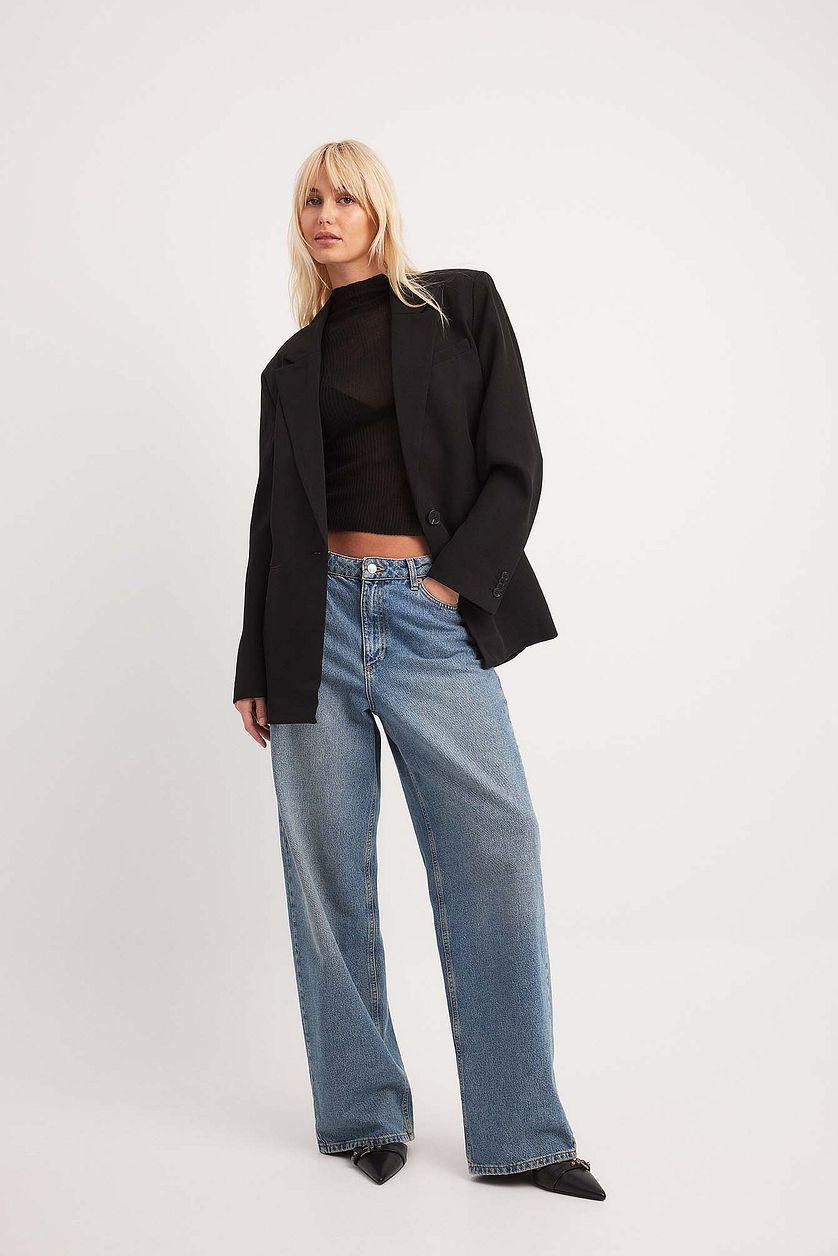 Recycled Sharp Oversized Blazer Product Image
