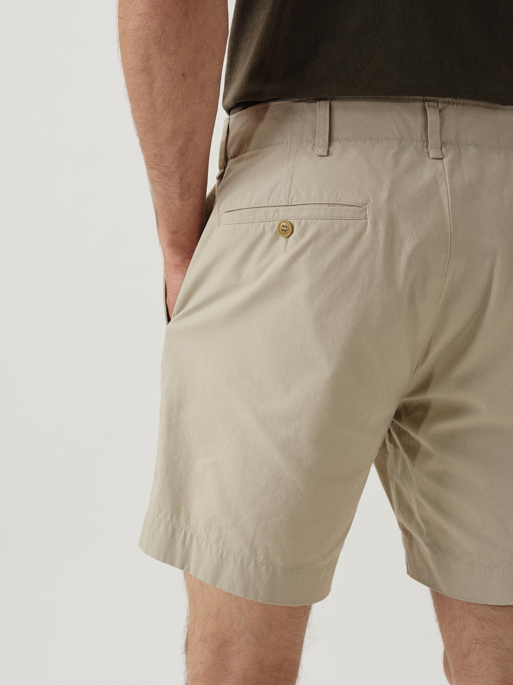 Sand Venice Wash Parachute Poplin Carry-On 6.5" Short - Buck Mason- Modern American Classics Product Image