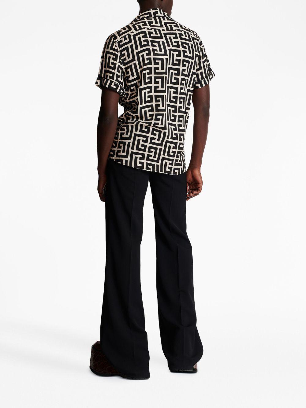 monogram-print pyjama top Product Image