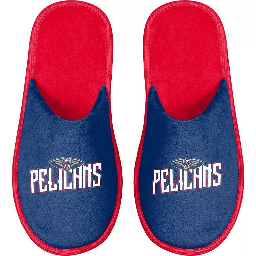 Men's FOCO New Orleans Pelicans Scuff Slide Slippers, Size: Medium, Blue Product Image