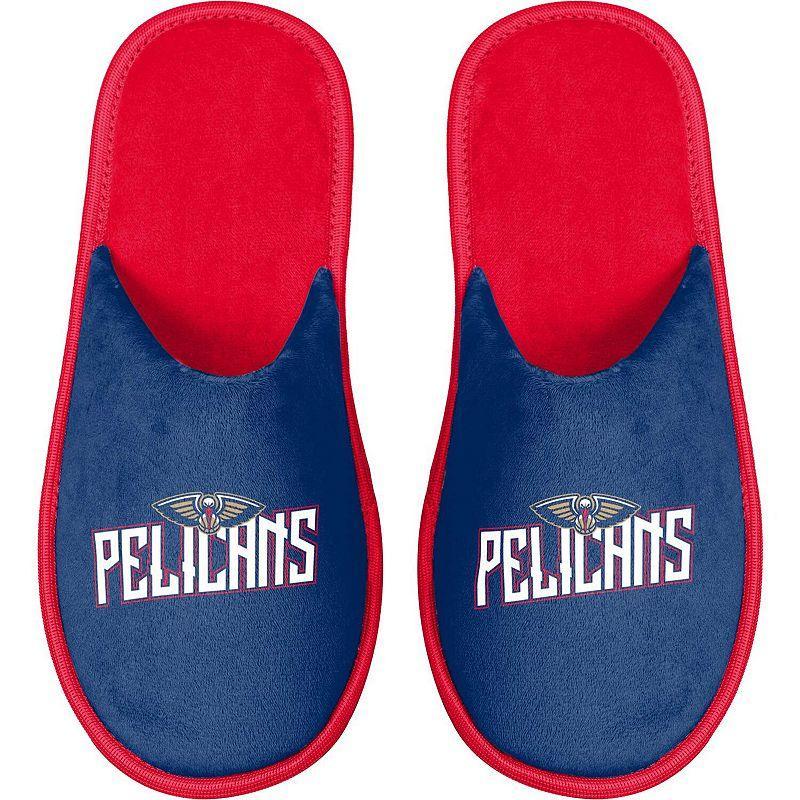 Men's FOCO New Orleans Pelicans Scuff Slide Slippers, Size: Medium, Blue Product Image