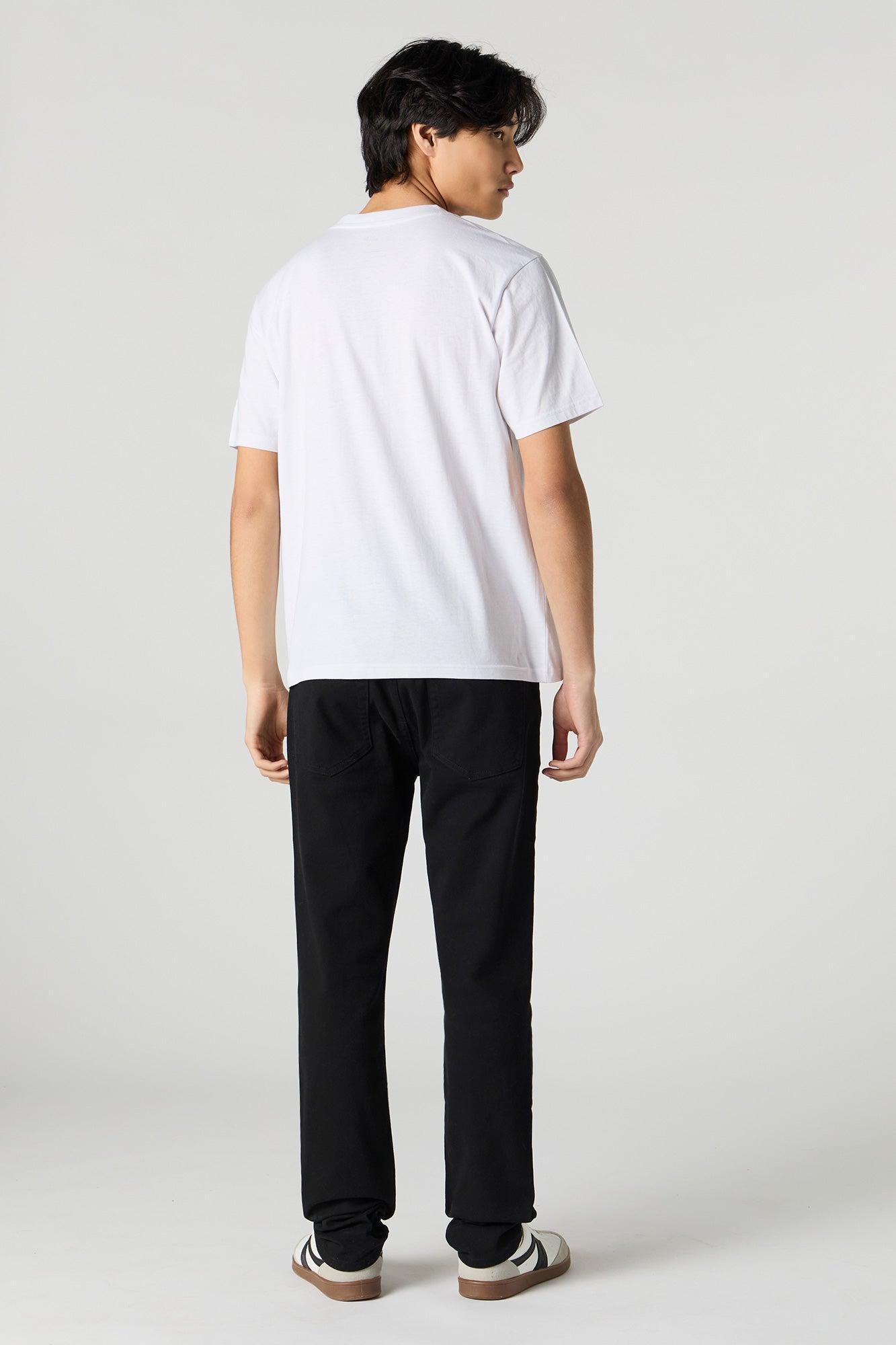 Black Wash Slim Jean Male Product Image