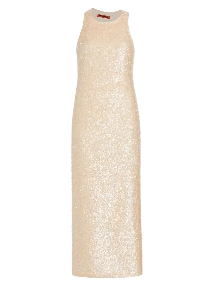 Womens Lou Textured-Knit Sleeveless Maxi Dress Product Image