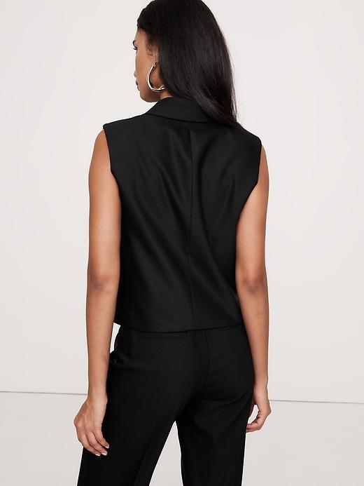 Barathea Italian Wool Tuxedo Vest Product Image