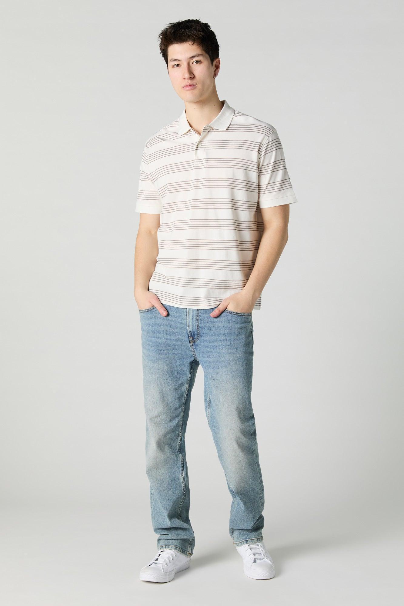 Multi Stripe Polo Top Male Product Image