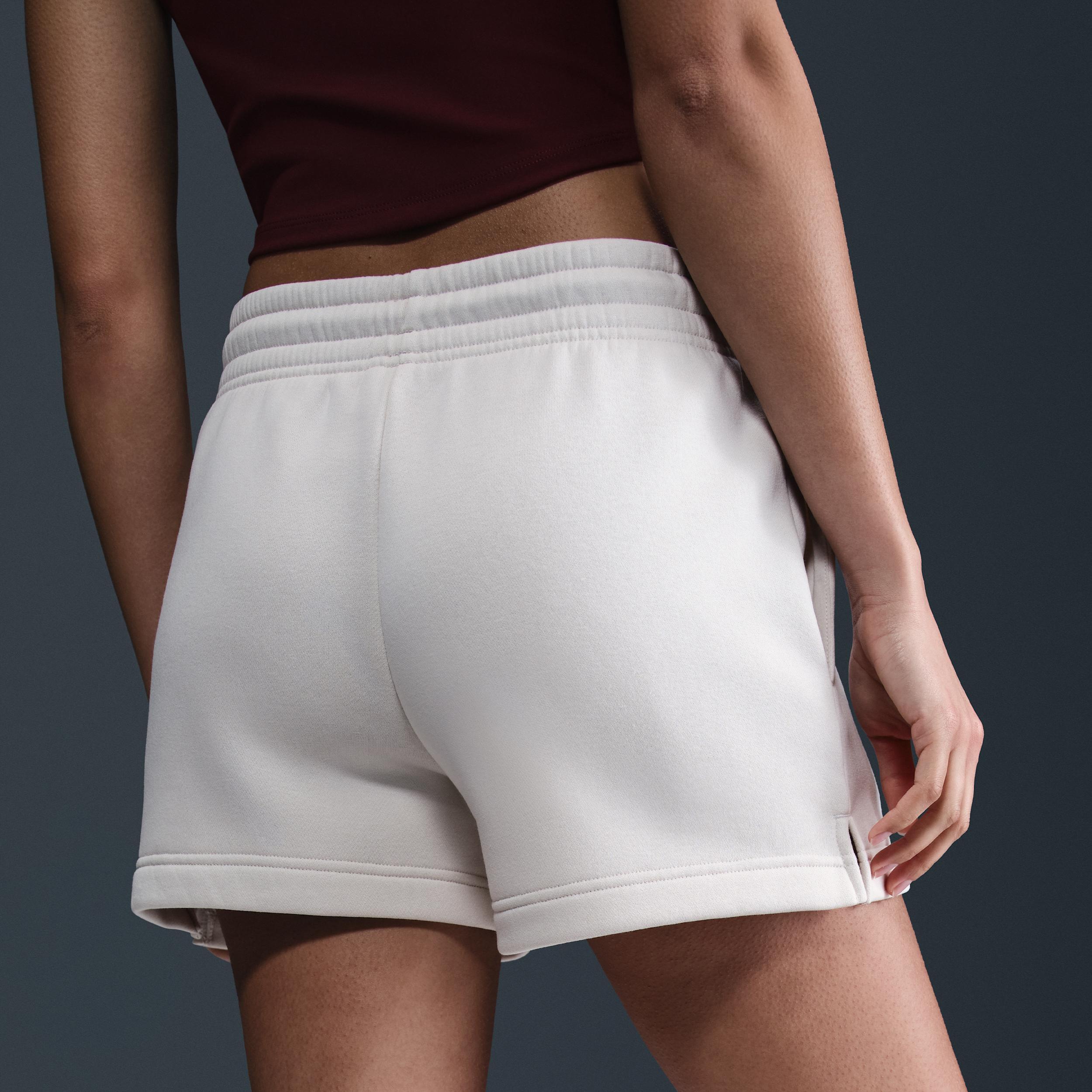 Women's Nike Sportswear Phoenix Fleece Mid-Rise 4" Shorts Product Image