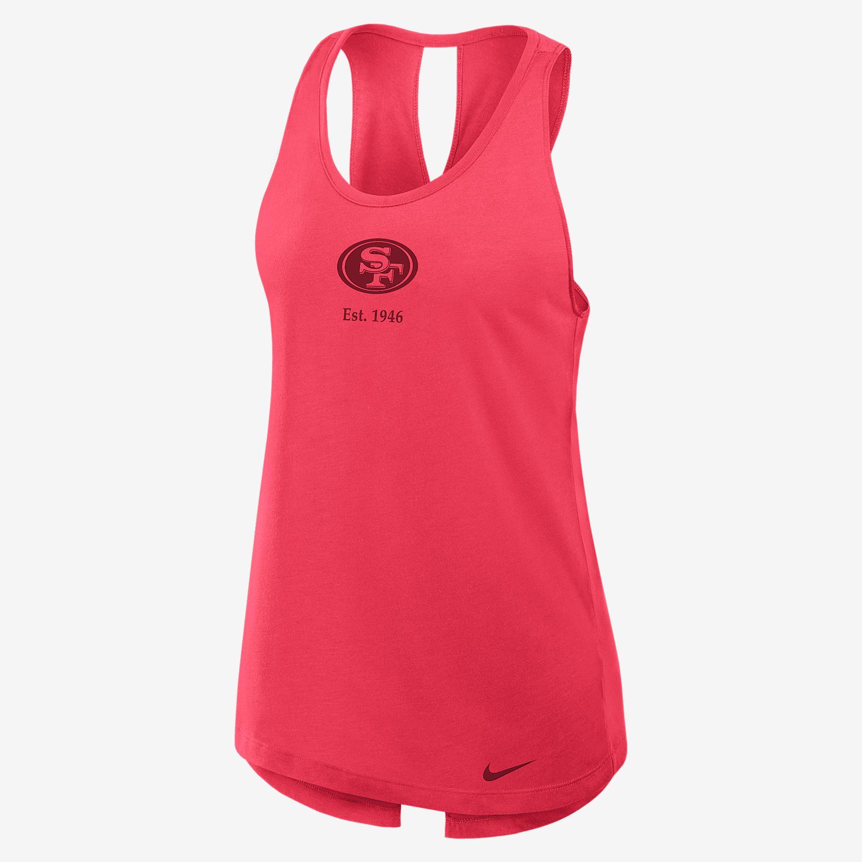 San Francisco 49ers Established Women's Nike Dri-FIT NFL Tank Top Product Image