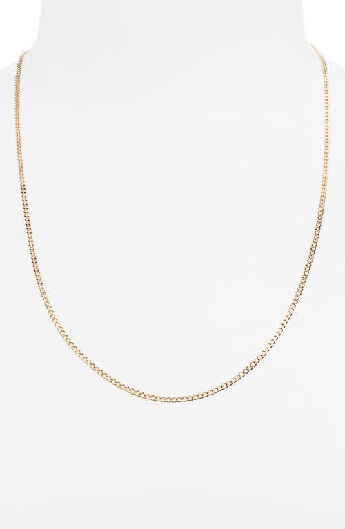 John Hardy 18K Yellow Gold Classic Curb Thin Chain Necklace, 22 Product Image