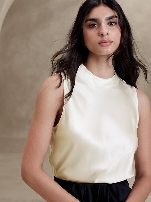 Signature Silk Tank Product Image
