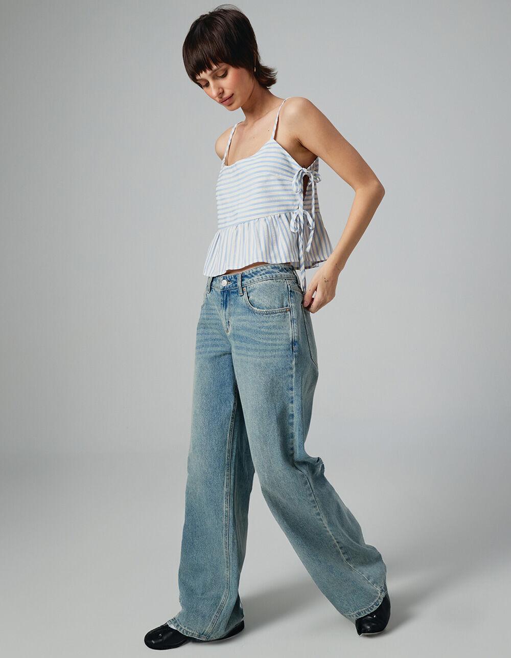 RSQ Womens Low Rise Baggy Jeans Product Image