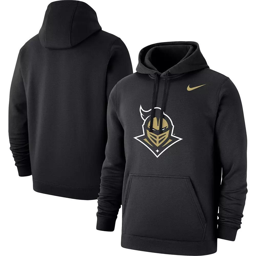 Men's Nike Black UCF Knights Logo Club Pullover Hoodie, Size: 2XL Product Image