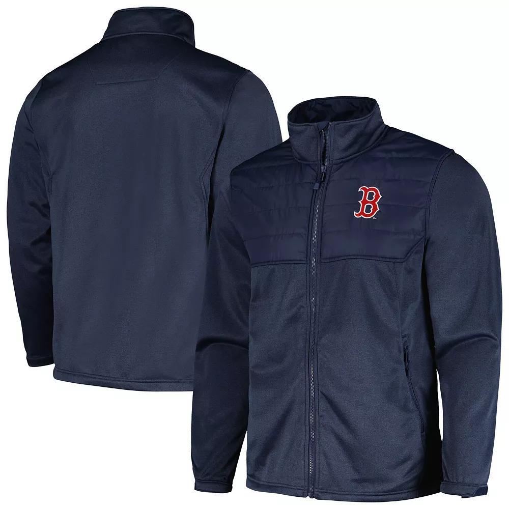 Men's Dunbrooke  Heather Navy Boston Red Sox Explorer Full-Zip Jacket, Size: Large, Blue Product Image
