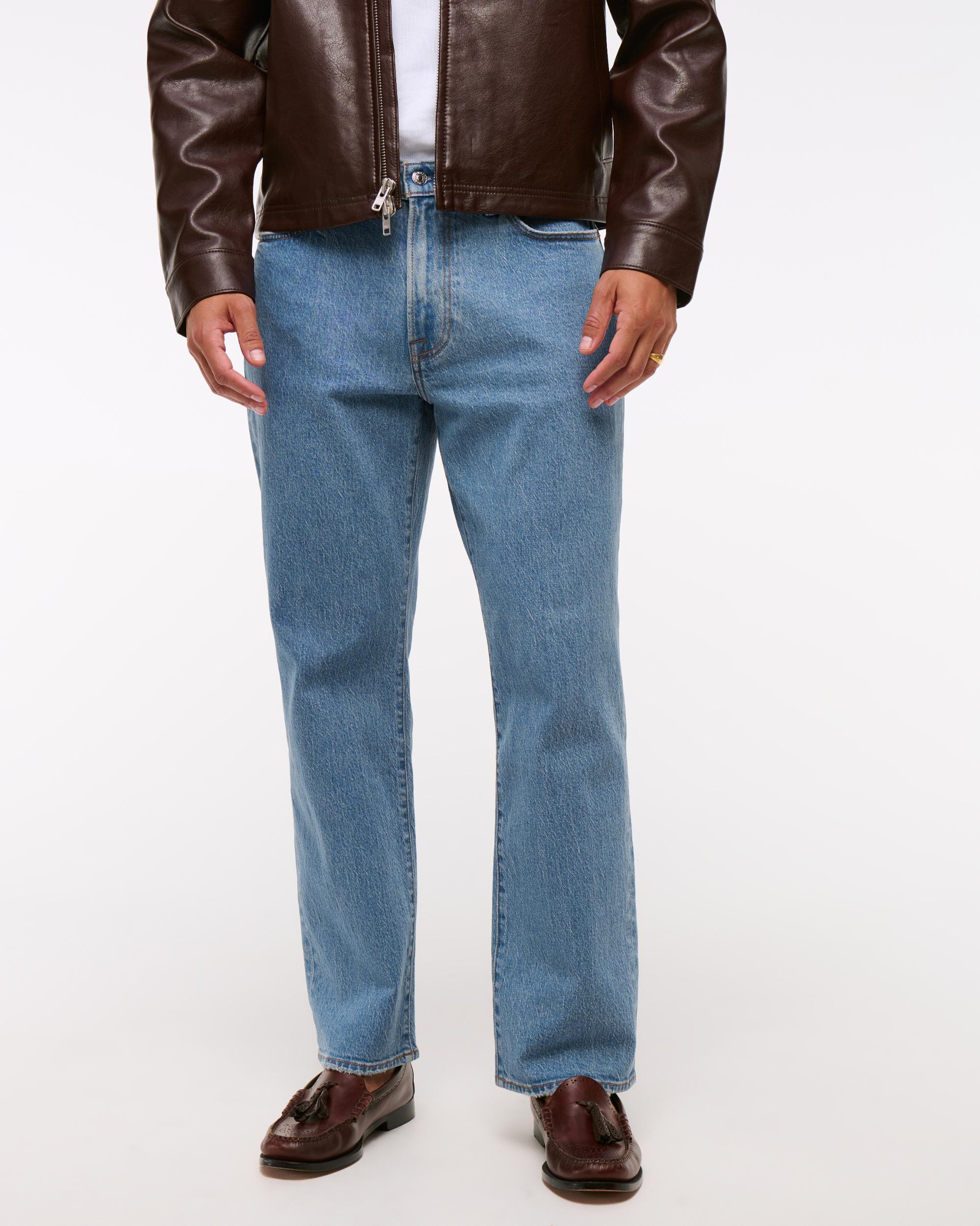 Athletic Relaxed Straight Jean Product Image