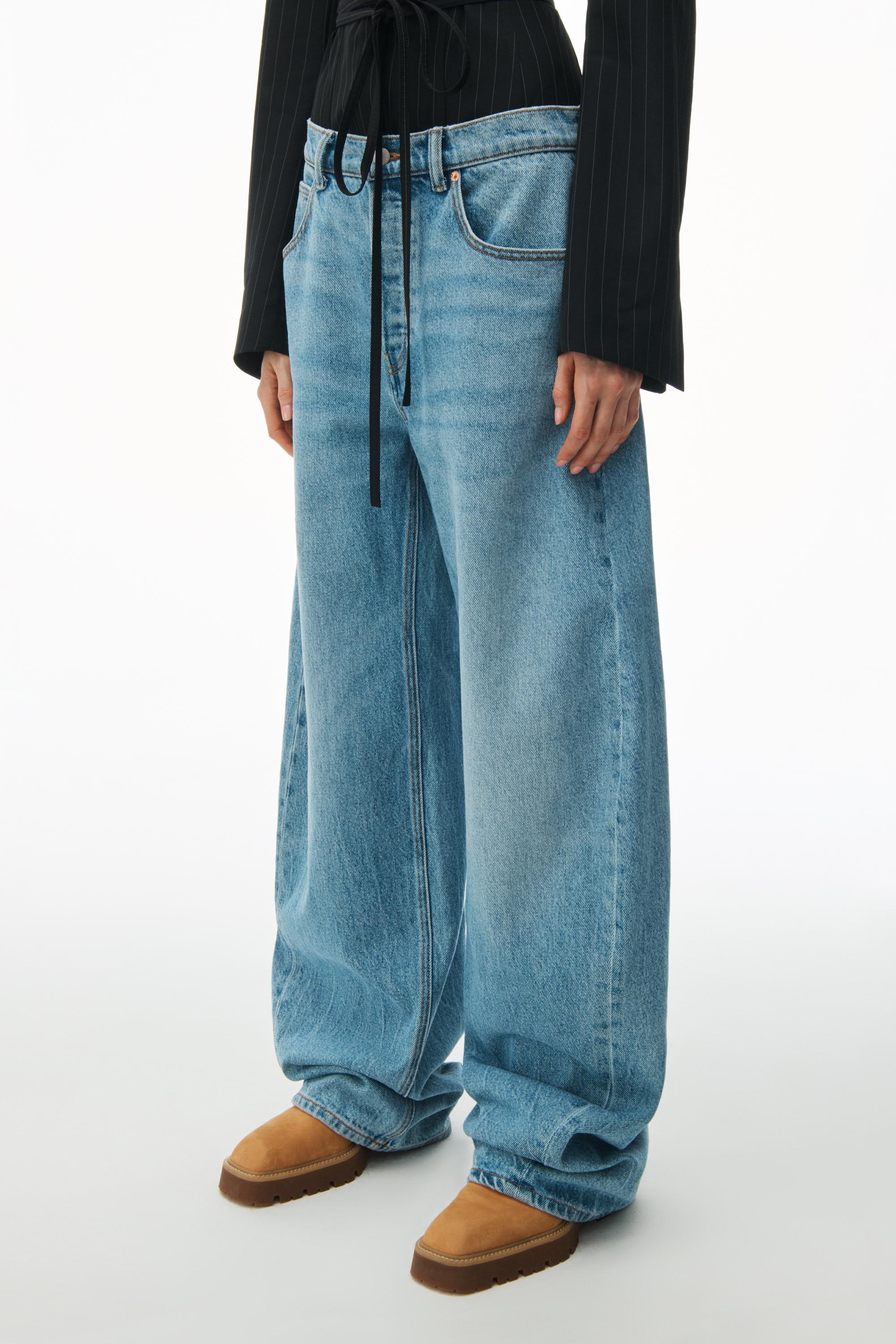 Oversized Low Rise Jeans Product Image