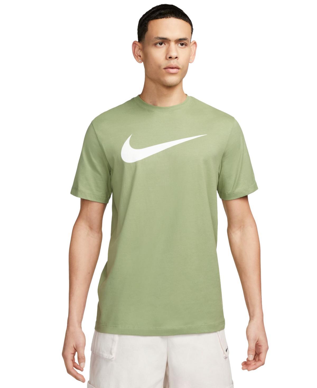 Men's Nike Icon Swoosh Tee, Size: XXL, Dark Gray Grey Product Image