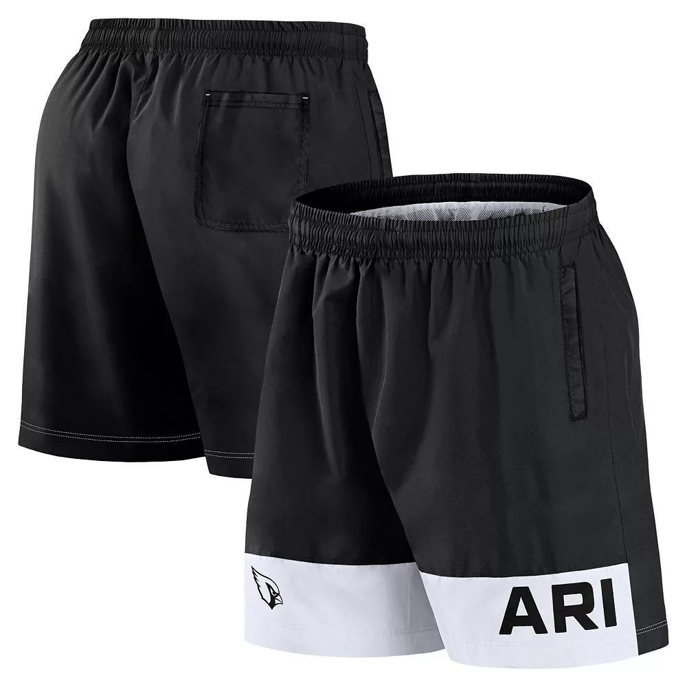 Men's Fanatics Black Arizona Cardinals Elements Shorts, Size: 3XL Product Image