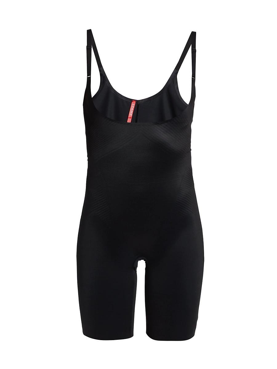Spanx Thinstincts 2.0 Open Bust Mid Thigh Bodysuit Product Image