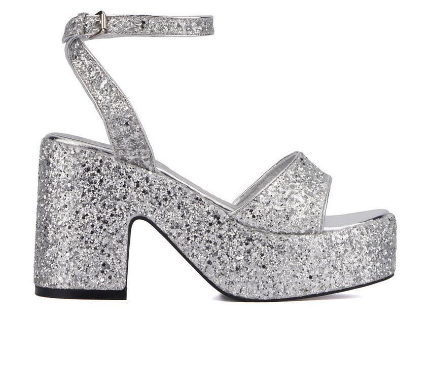 Women's Olivia Miller Capricorn Platform Dress Sandals Product Image