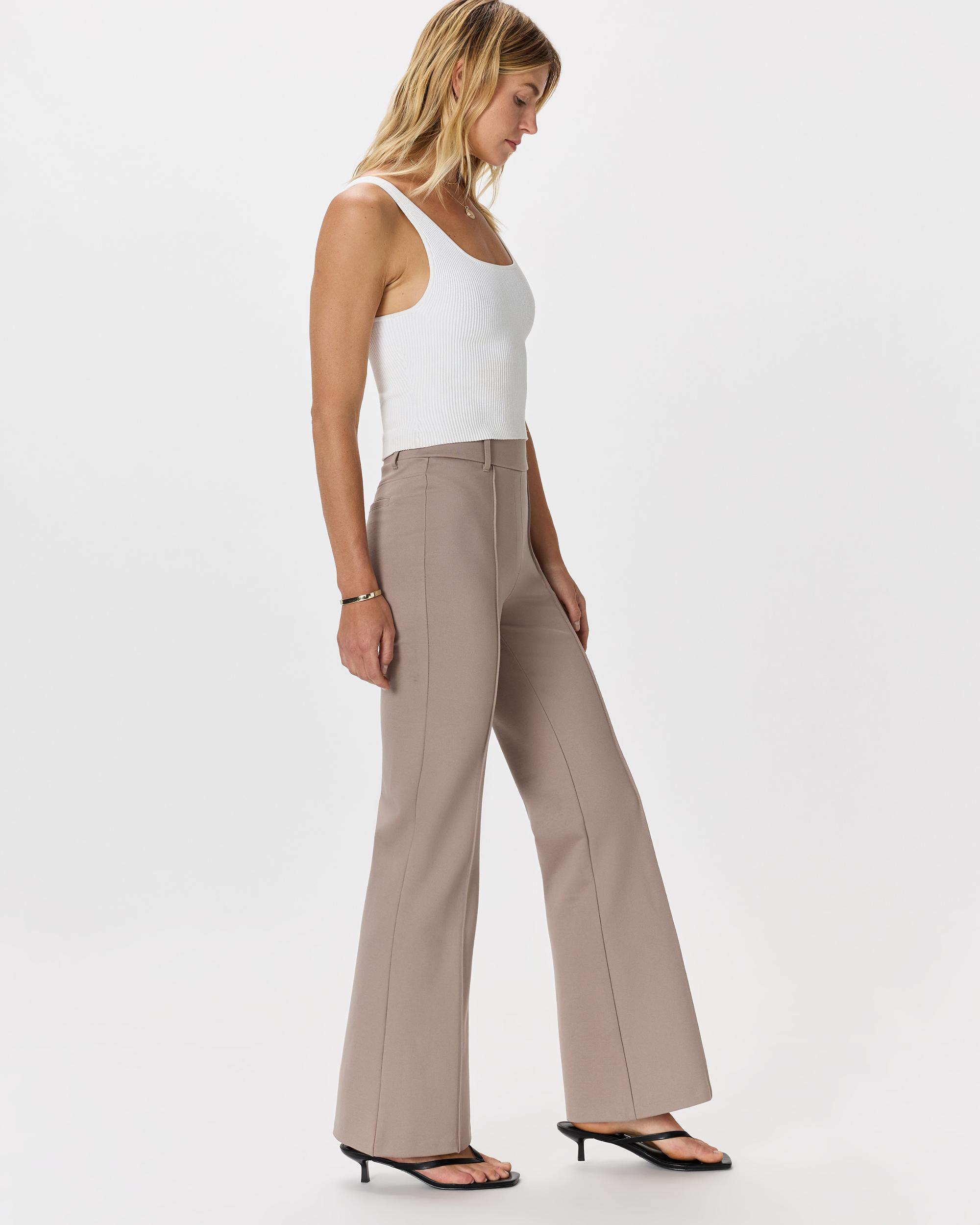 Quince | Women's Ultra-Stretch Ponte Flare Leg Pants Size XS, Rayon Product Image