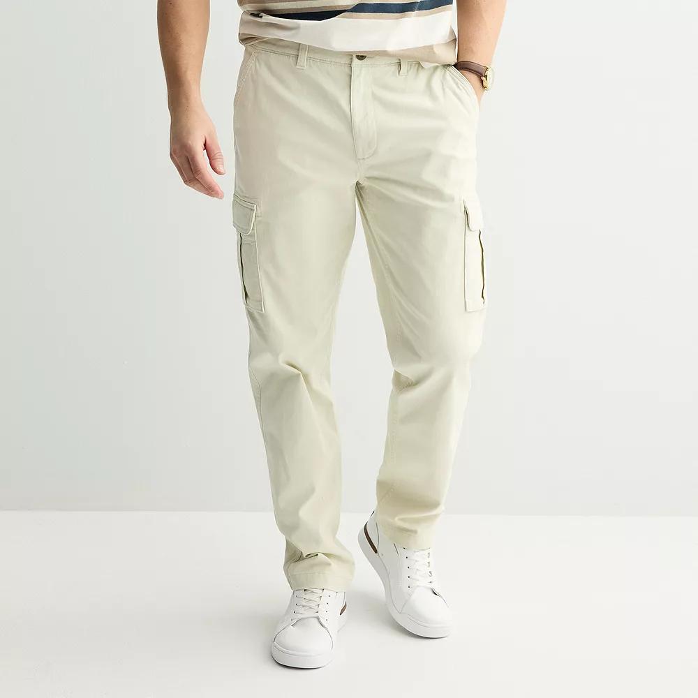Men's Sonoma Goods For Life® Straight-Fit Cargo Pants, Size: 30 X 32, Rock Wall Product Image