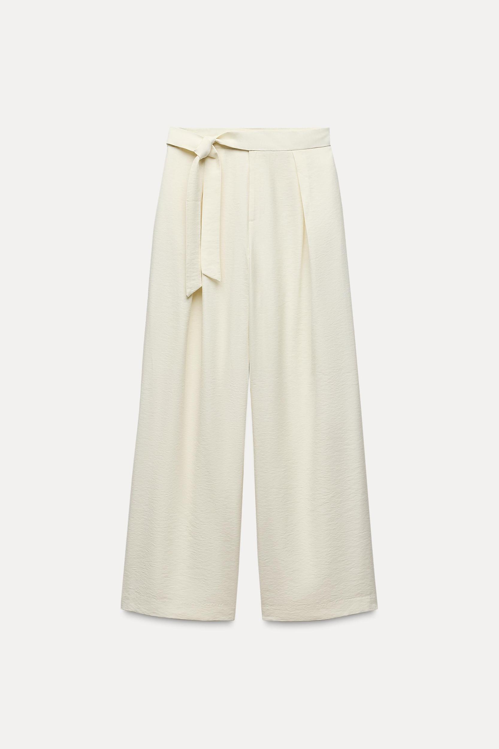 TIED PLEATED PANTS Product Image