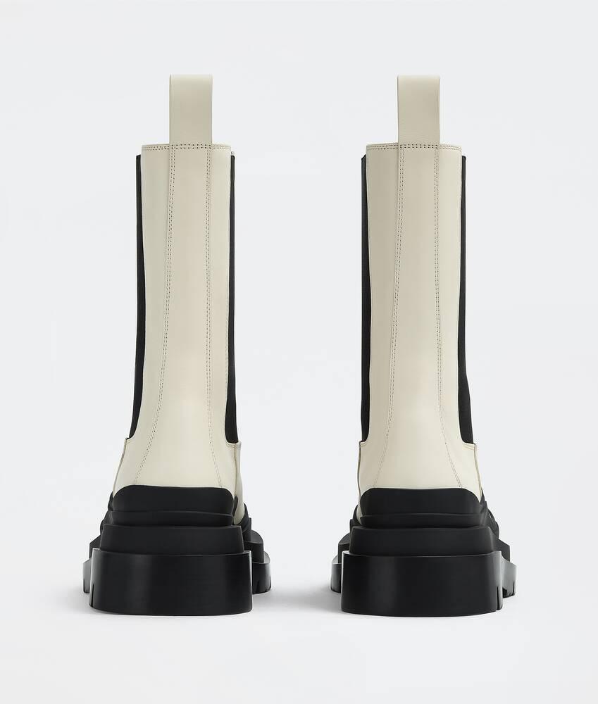 Women's Tire Chelsea Boot in Sea salt / Black Product Image