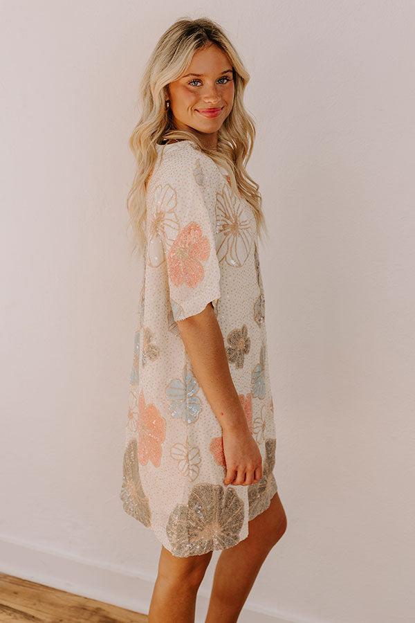 Pair With A Smile Sequin Mini Dress Product Image