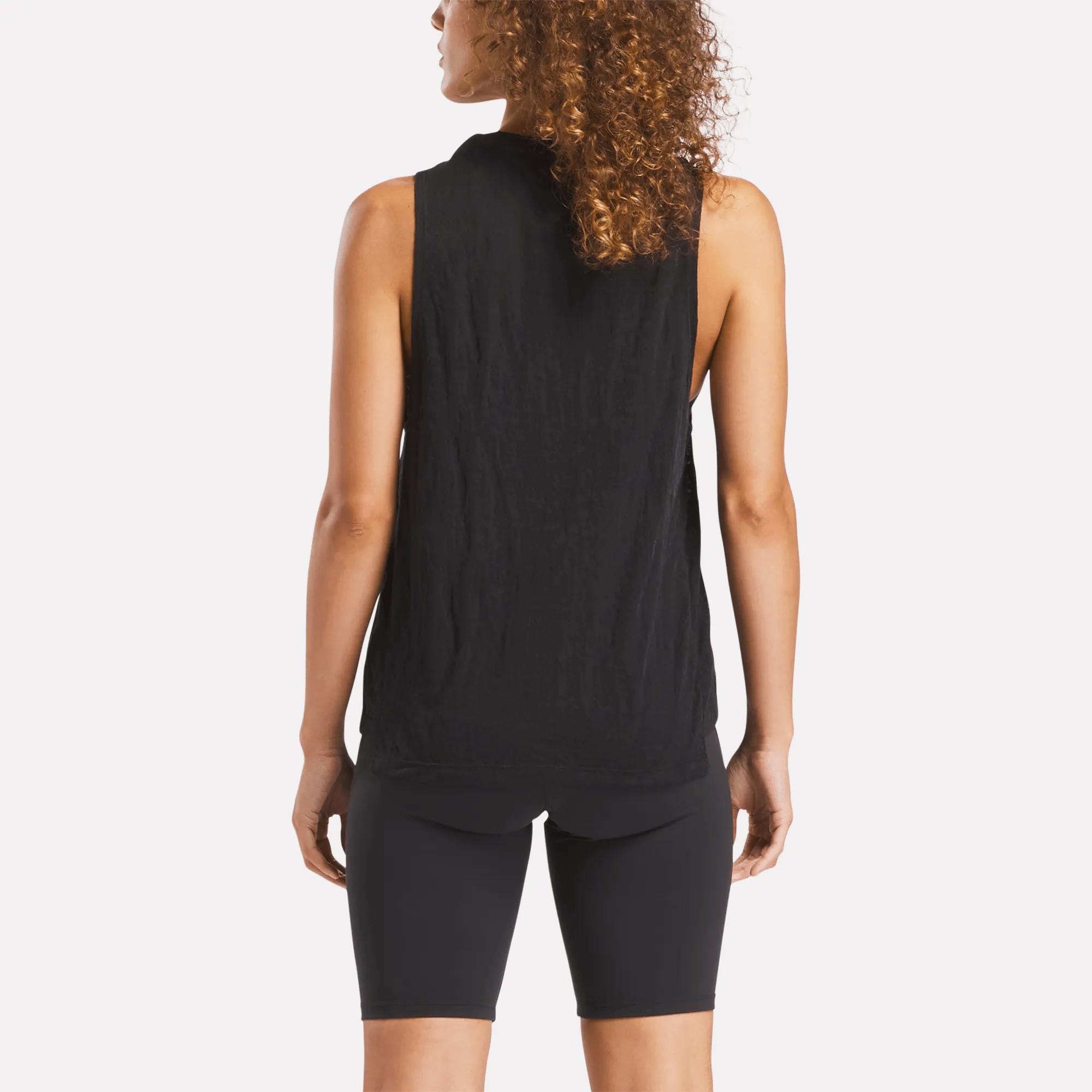 Women's Burnout Muscle Tank Top Female Product Image