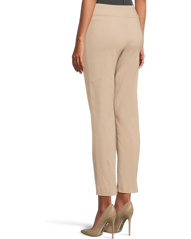 Pull-On Pique Ankle Pants Product Image