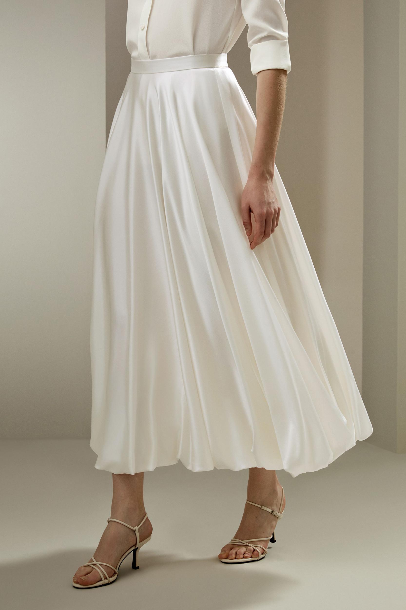 LILYSILK X LYDIA MILLEN Snowdrop Skirt Product Image