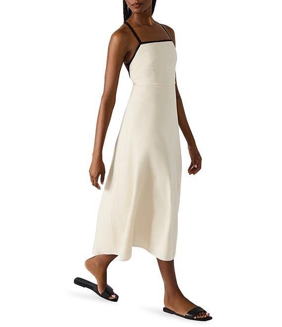 Steve Madden Riyan Square Neck Maxi Dress Product Image