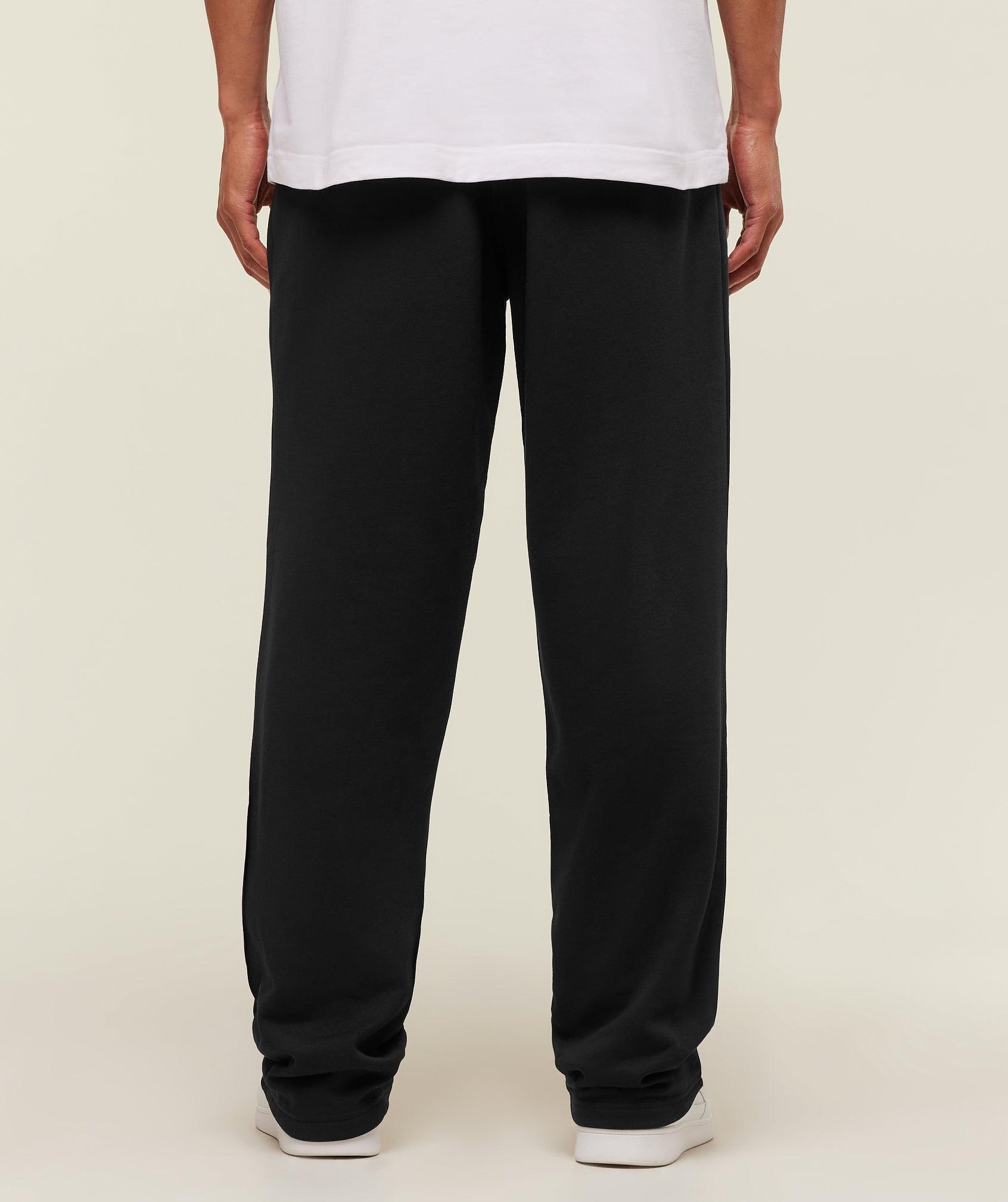 Gymshark Crest Straight Leg Jogger Tall - Black Male Product Image