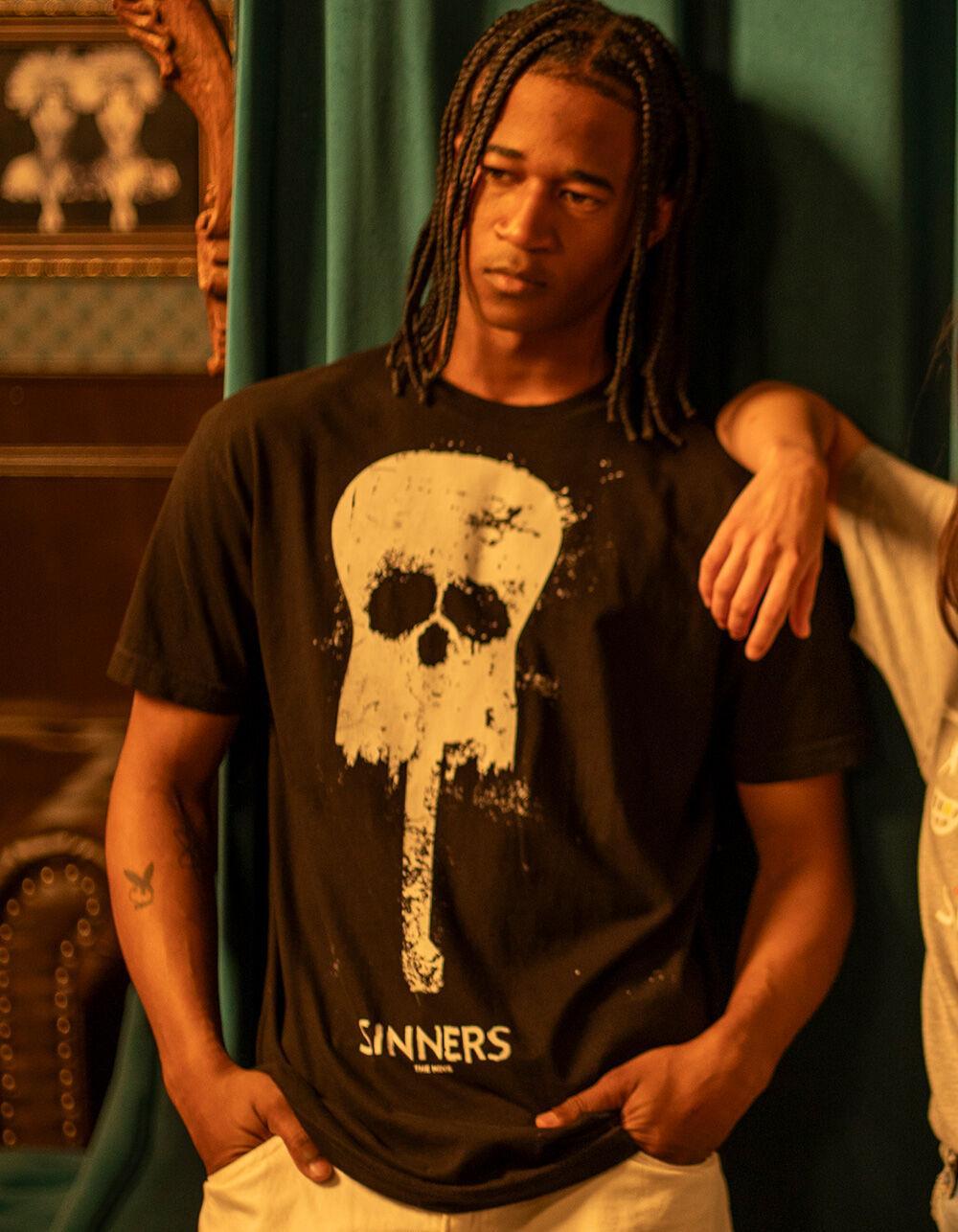 BRIDGEFORTH x SINNERS THE MOVIE Guitar Mens Tee - BLACK Product Image