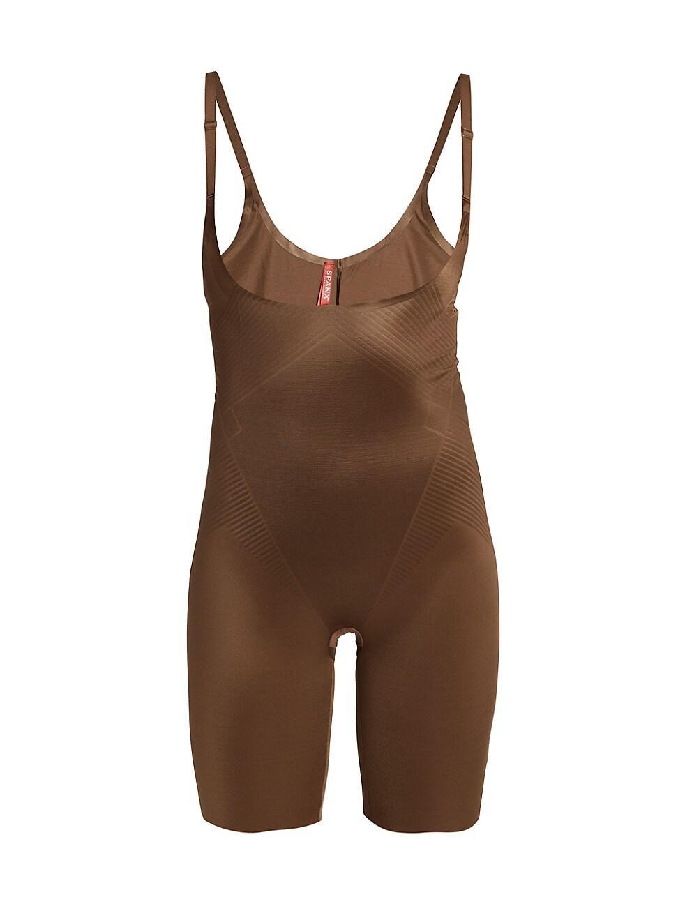 Spanx Thinstincts 2.0 Open Bust Mid Thigh Bodysuit Product Image