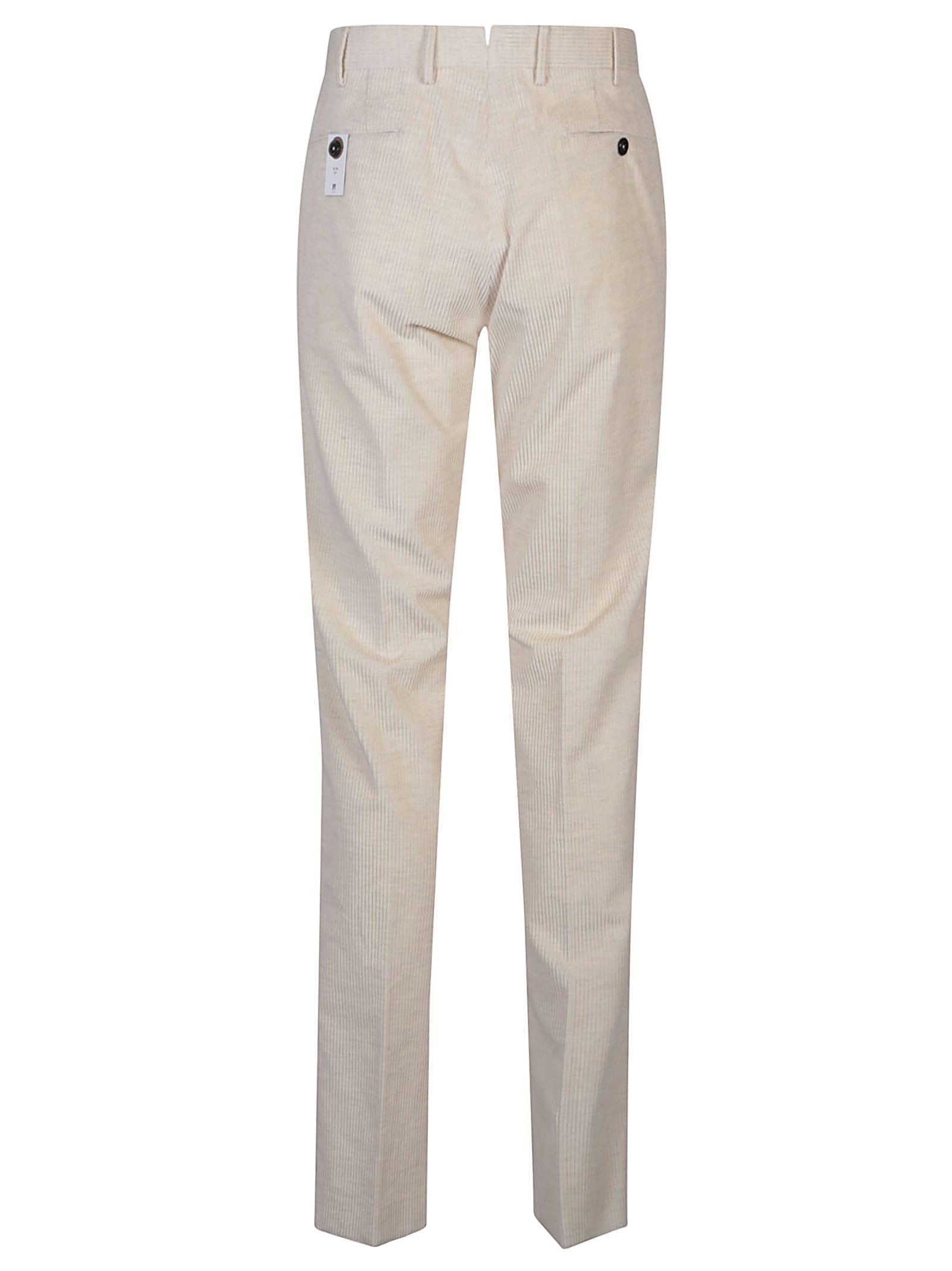 PT TORINO Pants In White Product Image