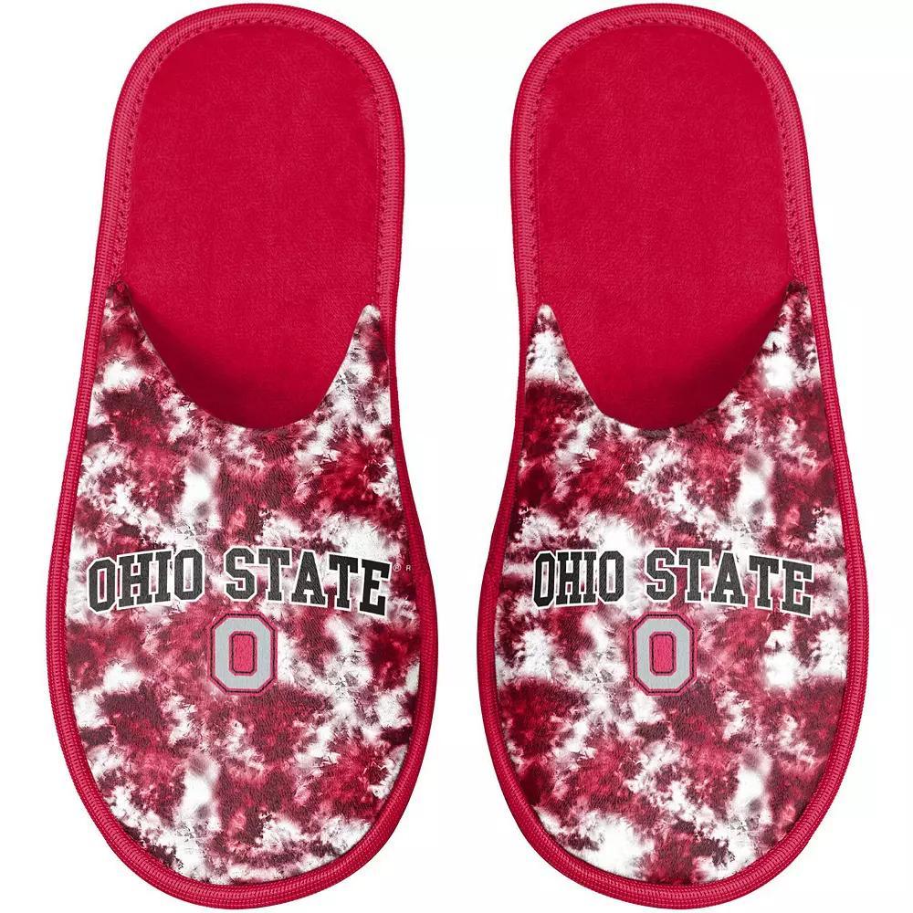 Womens FOCO Ohio State Buckeyes Iconic Logo Scuff Slippers Product Image