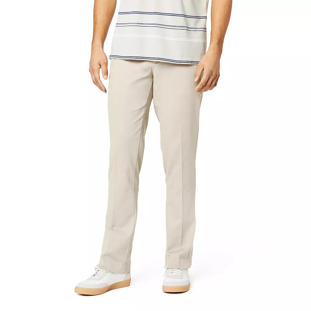 Men's Dockers® Easy Khaki Slim Stretch Flat-Front Pants, Size: 30 X 32, Cloud Product Image