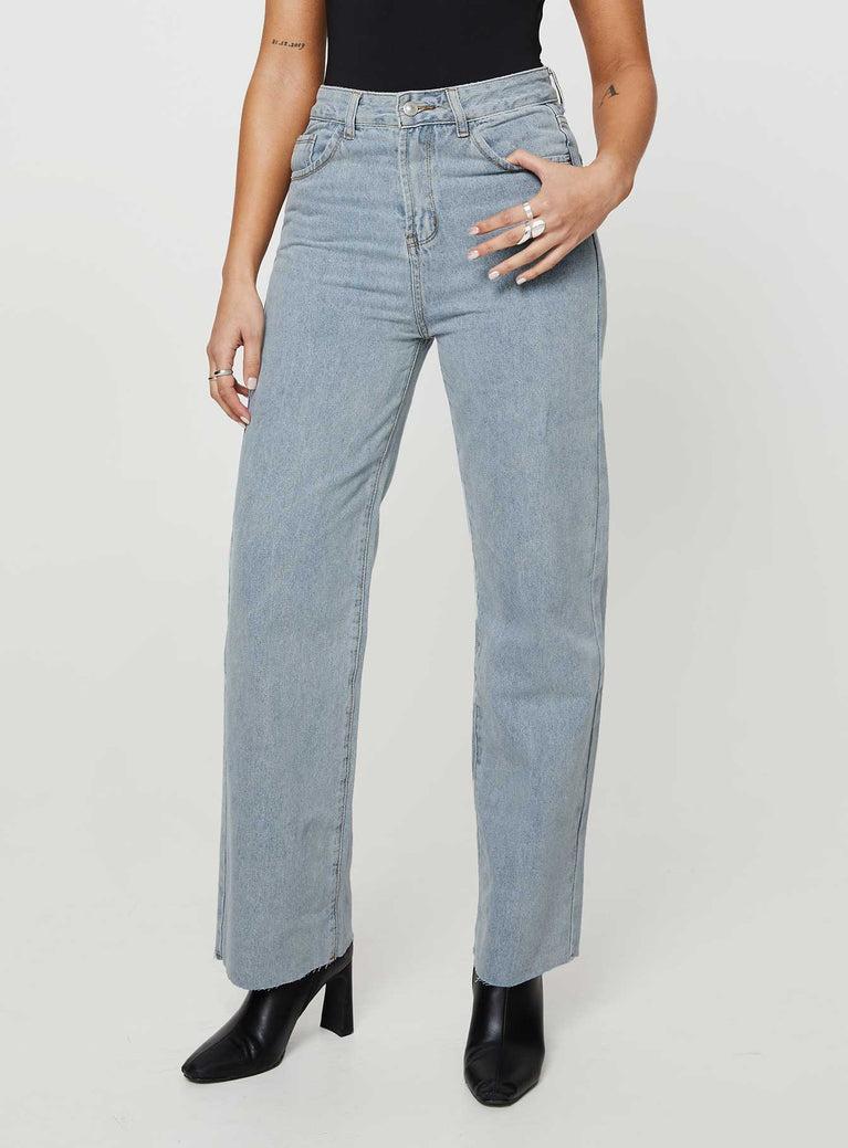 Kalinda Denim Jeans Product Image