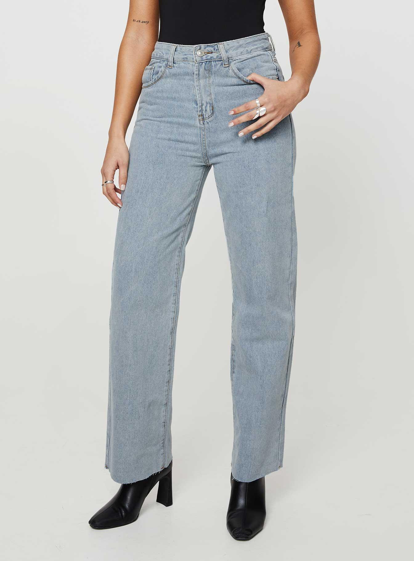 Kalinda Denim Jeans Product Image