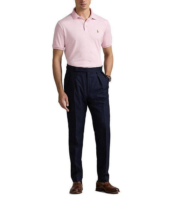 Polo Ralph Lauren Big & Tall Classic Fit Soft Cotton Multi-Colored Pony Polo Shirt Product Image