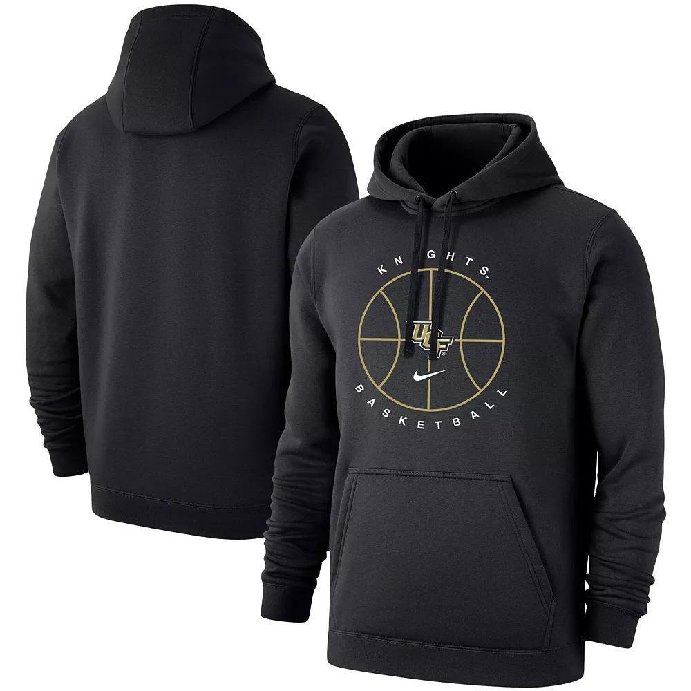 Men's Nike Black UCF Knights Logo Club Pullover Hoodie, Size: 2XL Product Image