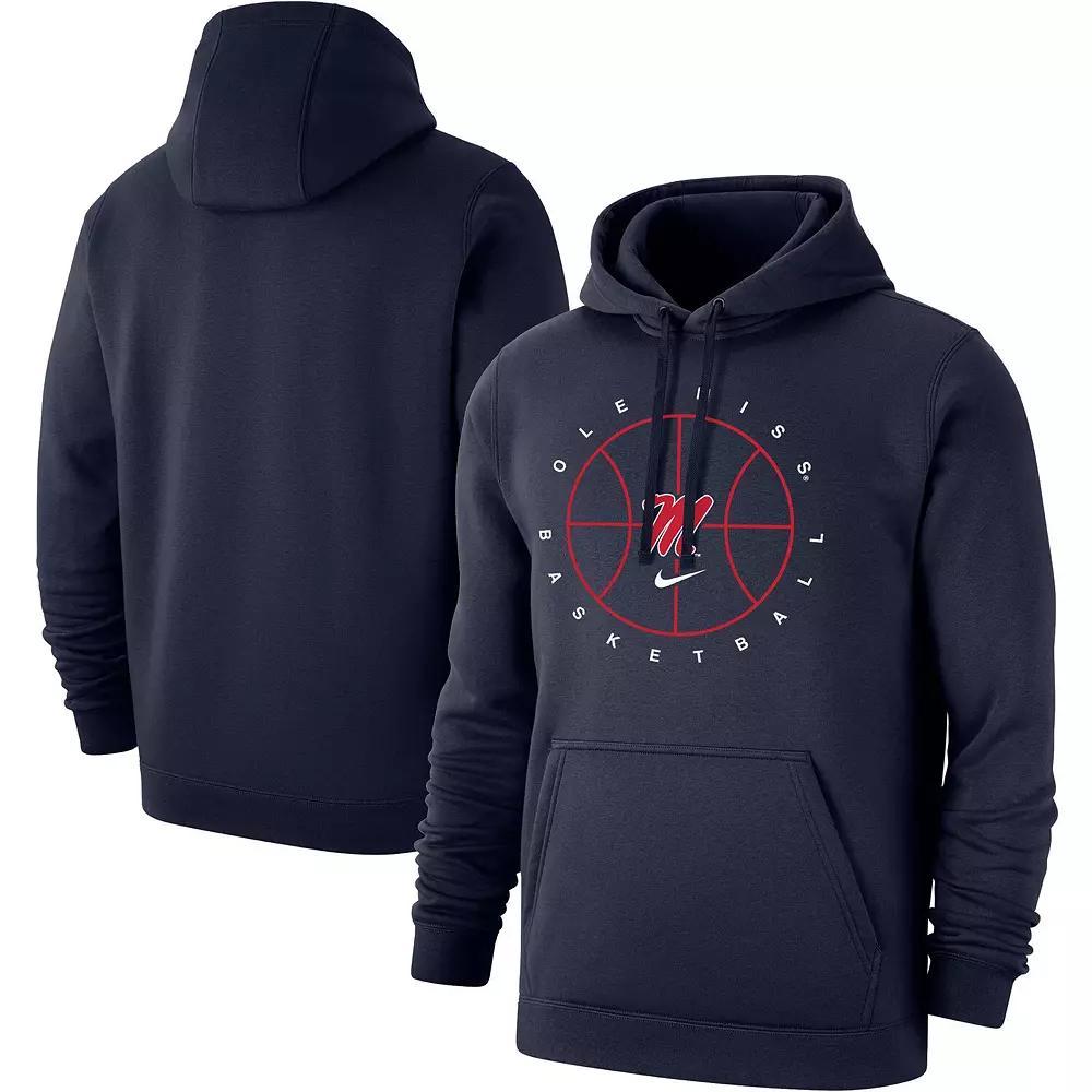 Men's Nike Black UCF Knights Logo Club Pullover Hoodie, Size: 2XL Product Image