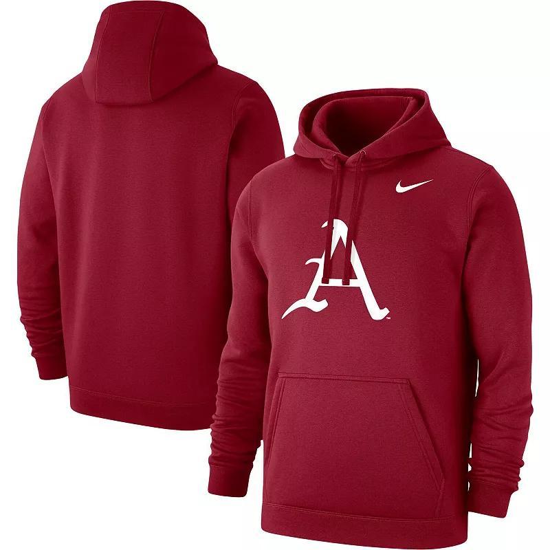Men's Nike Black UCF Knights Logo Club Pullover Hoodie, Size: 2XL Product Image