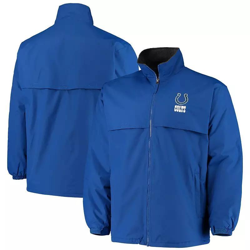 Men's Dunbrooke Royal Indianapolis Colts Triumph Fleece Full-Zip Jacket, Size: Medium, Blue Product Image